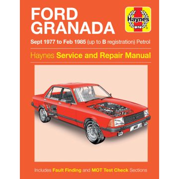 Ford Granada (1977-1985) Repair Manual Haynes Reparaturanleitung