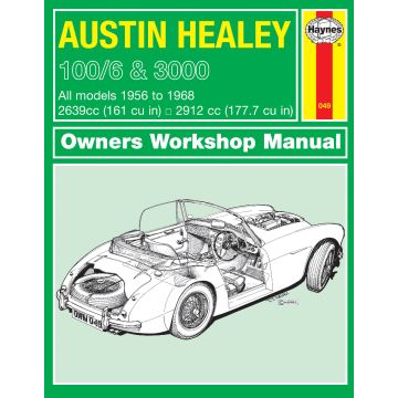 Austin Healey (1956-1968) Repair Manual Haynes Reparaturanleitung