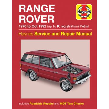 Range Rover Petrol (1970-1992) Repair Manual Haynes Reparaturanleitung 