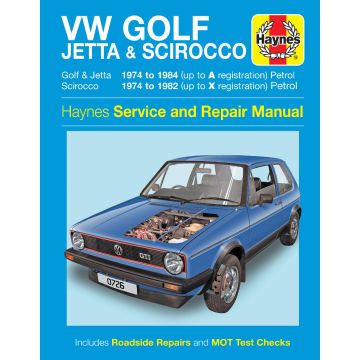 VW Golf Jetta Scirocco (1974-1984) Repair Manual Haynes Reparaturanleitung 