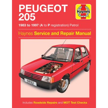 Peugeot 205 (1983-1997) Repair Manual Haynes Reparaturanleitung 
