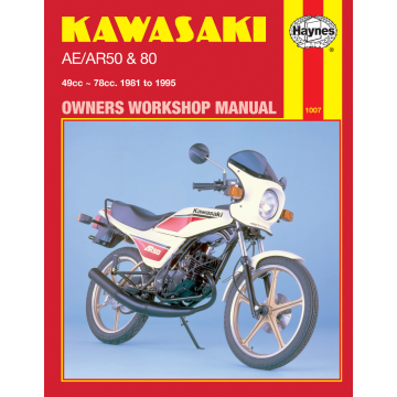 Kawasaki AR80 (1981-1995) Repair Manual Haynes Reparaturanleitung