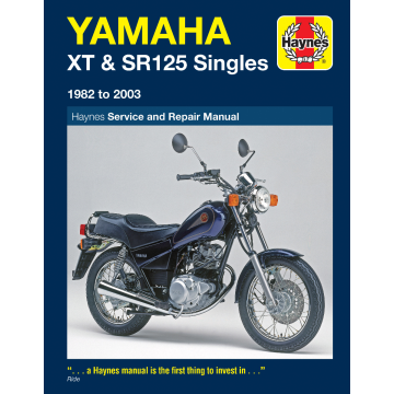 Yamaha Singles (1982-2003) Repair Manual Haynes Reparaturanleitung