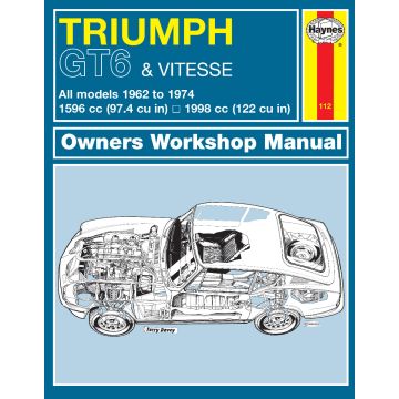 Triumph GT6 (1962-1974) Repair Manual Haynes Reparaturanleitung 