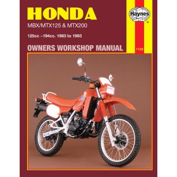 Honda MTX200 (1983-1993) Repair Manual Haynes Reparaturanleitung