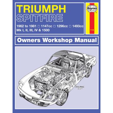 Triumph Spitfire (1962-1981) Repair Manual Haynes Reparaturanleitung
