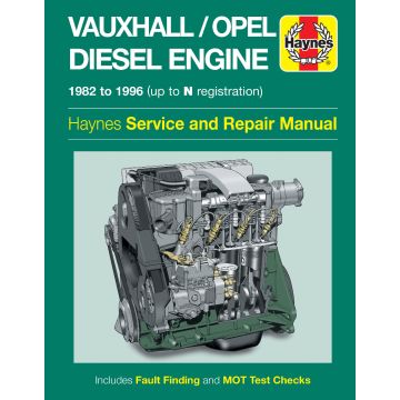 Vauxhall Opel Diesel Engine (1982-1996) Repair Manual Haynes Reparaturanleitung