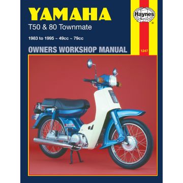 Yamaha T50 (1983-1995) Repair Manual Haynes Reparaturanleitung