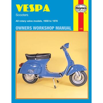 Vespa Scooters (1959-1978) Repair Manual Haynes Reparaturanleitung 