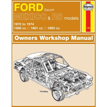 Ford Mexico (1970-1974) Repair Manual Haynes Reparaturanleitung 
