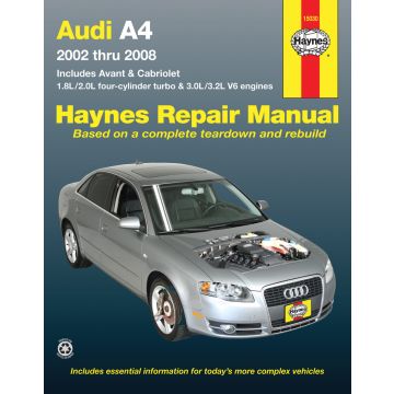 Audi A4 (2002-2008) Repair Manual Haynes Reparaturanleitung