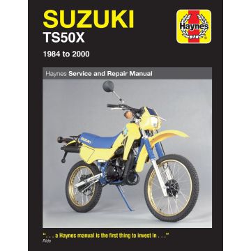 Suzuki TS50X (1984-2000) Repair Manual Haynes Reparaturanleitung