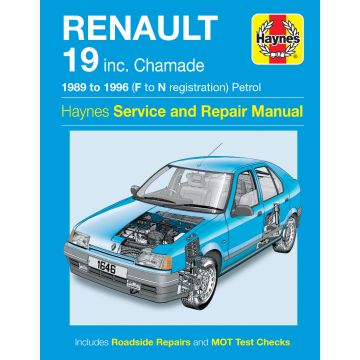 Renault 19 (1989-1996) Repair Manual Haynes Reparaturanleitung 