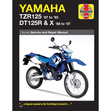 Yamaha TZR125 (1987-2007) Repair Manual Haynes Reparaturanleitung