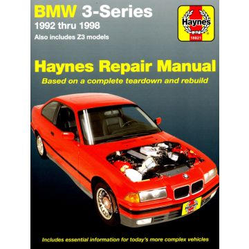 BMW 3-Series (1992-1998) Repair Manual Haynes Reparaturanleitung