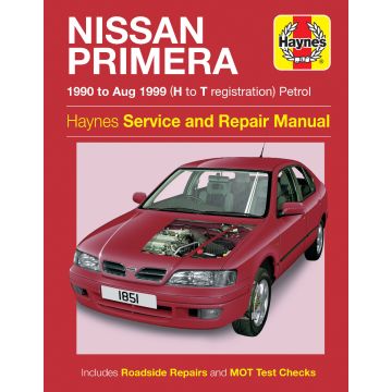 Nissan Primera (1990-1999) Repair Manual Haynes Reparaturanleitung 