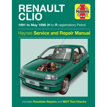 Renault Clio (1991-1998) Repair Manual Haynes Reparaturanleitung