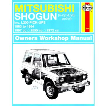 Mitsubishi Pick-Ups (1983-1997) Repair Manual Haynes Reparaturanleitung
