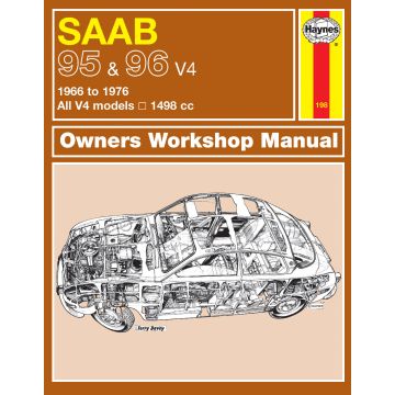 Saab 95 96 V4 (1966-1976) Repair Manual Haynes Reparaturanleitung 
