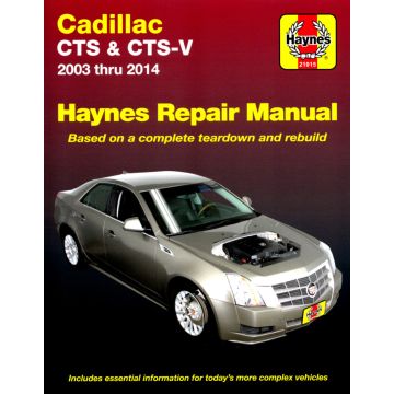 Cadillac CTS (2003-2014) Repair Manual Haynes Reparaturanleitung