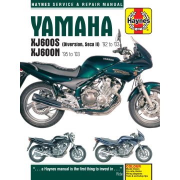Yamaha XJ600 (1995-2007) Repair Manual Haynes Reparaturanleitung