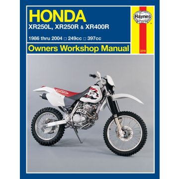 Honda XR250L (1986-2004) Repair Manual Haynes Reparaturanleitung