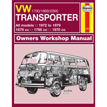 VW Transporter (1972-1979) Repair Manual Haynes Reparaturanleitung