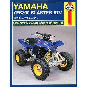 YAMAHA YFS200 ATV (1988-2006) Repair Manual Haynes Reparaturanleitung