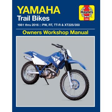 Yamaha Trail Bikes (1981-2016) Repair Manual Haynes Reparaturanleitung