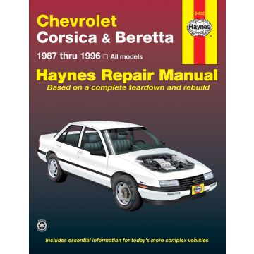 Chevrolet Corsica (1987-1996) Repair Manual Haynes Reparaturanleitung 