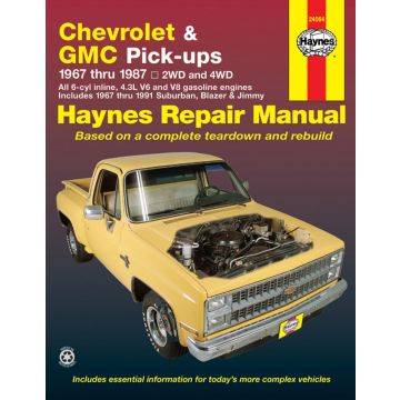 Chevrolet Pick-ups (1967-1987) Repair Manual Haynes Reparaturanleitung 
