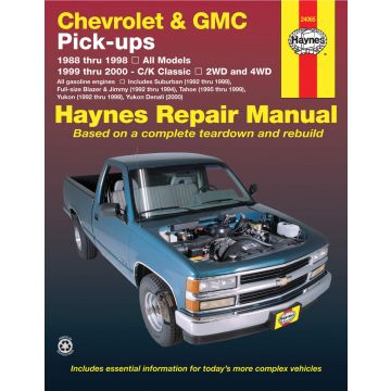 Chevrolet Pick-ups (1988-2000) Repair Manual Haynes Reparaturanleitung 
