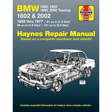 BMW 1602 2002 (1959-1977) Repair Manual Haynes Reparaturanleitung