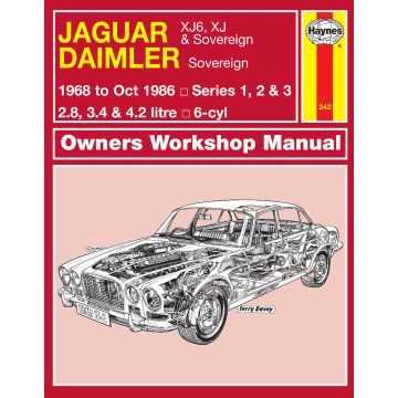 Jaguar XJ (1968-1986) Repair Manual Haynes Reparaturanleitung 