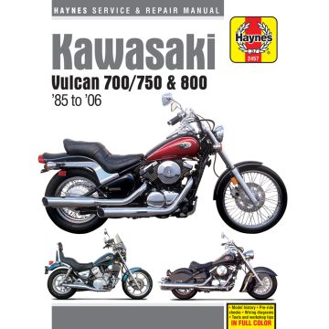 Kawasaki Vulcan (1985-2006) Repair Manual Haynes Reparaturanleitung