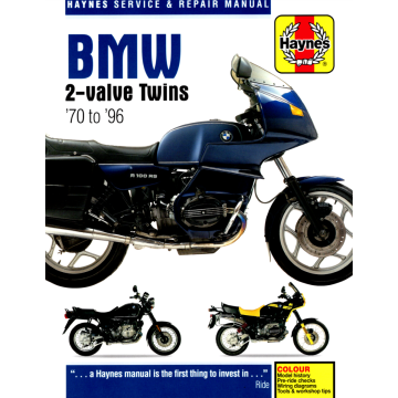 BMW 2-valve Twins (1970-1996) Repair Manual Haynes Reparaturanleitung