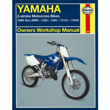 Yamaha Motocross Bikes (1986-2006) Repair Manual Haynes Reparaturanleitung