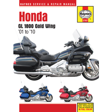 Honda GL1800 Gold Wing (2001-2010) Repair Manual Haynes Reparaturanleitung