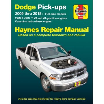 Dodge Pick-ups (2009-2018) Repair Manual Haynes Reparaturanleitung