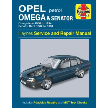 Opel Omega/Senator (1986-1994) Repair Manual Haynes Reparaturanleitung 