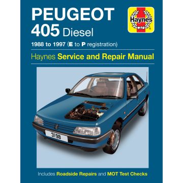 Peugeot 405 Diesel (1988-1997) Repair Manual Haynes Reparaturanleitung