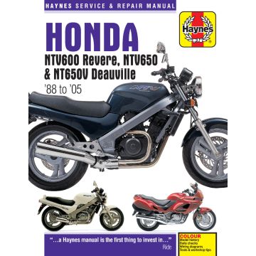 Honda NTV600 Revere (1988-2005) Repair Manual Haynes Reparaturanleitung
