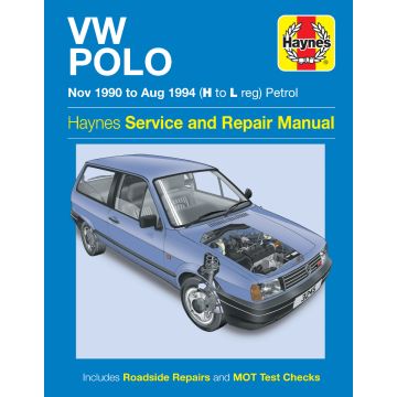 VW Polo (1990-1994) Repair Manual Haynes Reparaturanleitung 