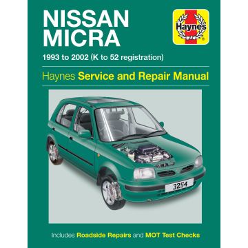 Nissan Micra (1993-2002) Repair Manual Haynes Reparaturanleitung 