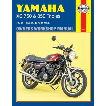 Yamaha XS 750 & 850 Triples (1976-1985) Repair Manual Haynes Reparaturanleitung 