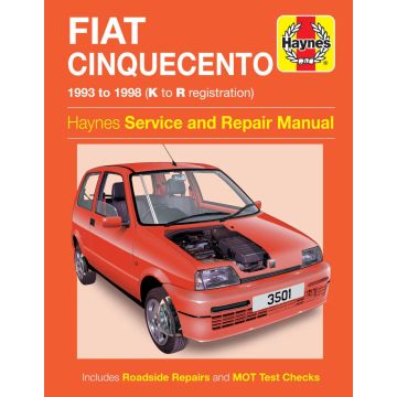 Fiat Cinquecento (1993-1998) Repair Manual Haynes Reparaturanleitung 
