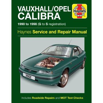 Vauxhall/Opel Calibra (1990-1998) Repair Manual Haynes Reparaturanleitung 