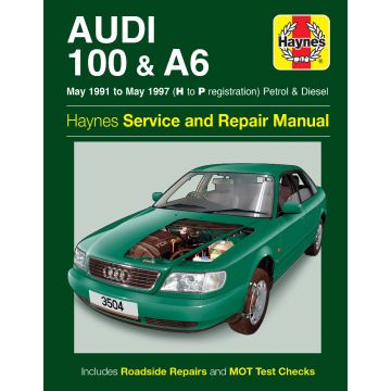 Audi 100/A6 (1991-1997) Repair Manual Haynes Reparaturanleitung 