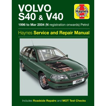 Volvo S40/V40 (1996-2004) Repair Manual Haynes Reparaturanleitung 