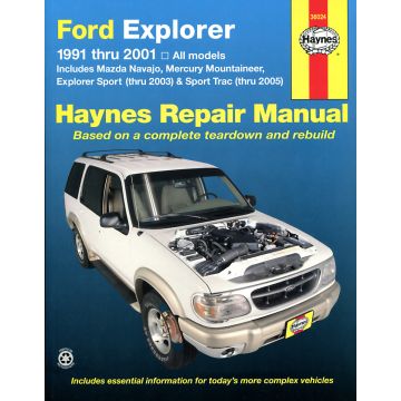 Ford Explorer (1991-2001) Repair Manual Haynes Reparaturanleitung